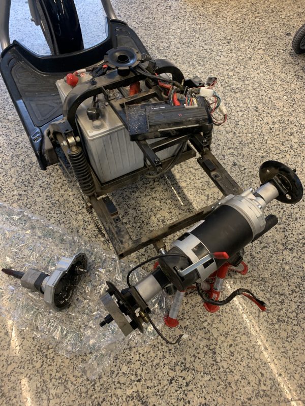 Another successful mobility scooter repair Hola Mobility Costa del Sol